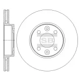Bremsscheibe Vorderachse Hi-Q SD3067