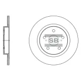 Bremsscheibe Hinterachse Hi-Q SD4084