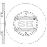 Bremsbelagsatz, Scheibenbremse Hinterachse Hi-Q SP2094