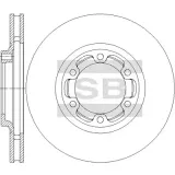 Bremsbelagsatz, Scheibenbremse Hinterachse Hi-Q SP2044