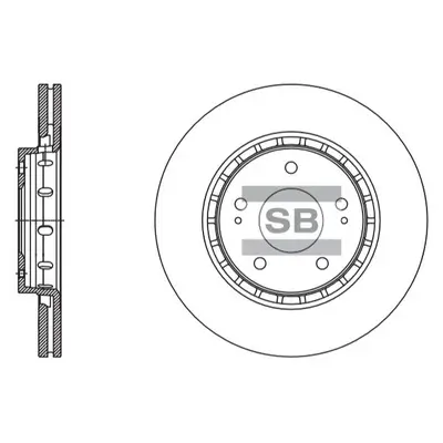 Bremsscheibe Vorderachse Hi-Q SD4329