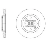 Bremsscheibe Vorderachse Hi-Q SD5001