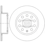 Bremsscheibe Hinterachse Hi-Q SD5413