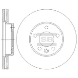 Bremsscheibe Vorderachse Hi-Q SD5703