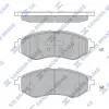 Bremsbelagsatz, Scheibenbremse Vorderachse Hi-Q SP1158