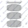 Bremsbelagsatz, Scheibenbremse Hi-Q SP1162