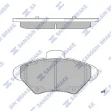 Bremsbelagsatz, Scheibenbremse Vorderachse Hi-Q SP1158