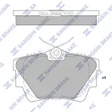 Bremsbelagsatz, Scheibenbremse Hinterachse Hi-Q SP1742