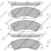 Bremsbelagsatz, Scheibenbremse Vorderachse Hi-Q SP4027