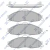 Bremsbelagsatz, Scheibenbremse Vorderachse Hi-Q SP4300