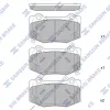 Bremsbelagsatz, Scheibenbremse Hinterachse Hi-Q SP4306