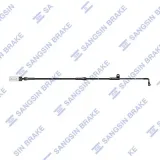 Bremsbelagsatz, Scheibenbremse Hinterachse Hi-Q SP1536