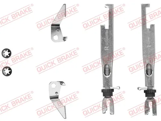 Nachsteller-Satz, Trommelbremse QUICK BRAKE 102 53 003