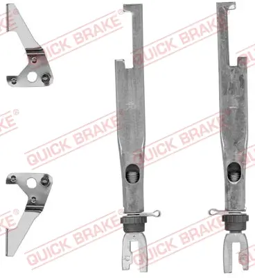 Nachsteller-Satz, Trommelbremse Hinterachse QUICK BRAKE 102 53 005 Bild Nachsteller-Satz, Trommelbremse Hinterachse QUICK BRAKE 102 53 005