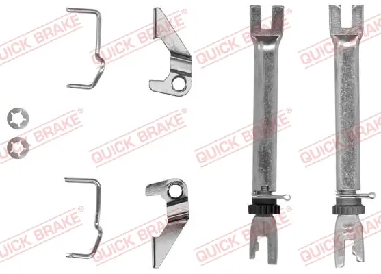 Nachsteller-Satz, Trommelbremse Hinterachse QUICK BRAKE 102 53 009