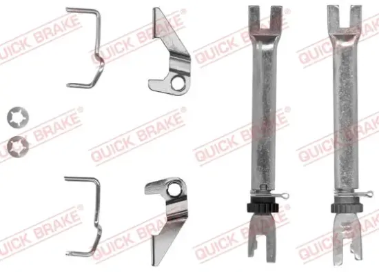 Nachsteller-Satz, Trommelbremse Hinterachse QUICK BRAKE 102 53 009 Bild Nachsteller-Satz, Trommelbremse Hinterachse QUICK BRAKE 102 53 009