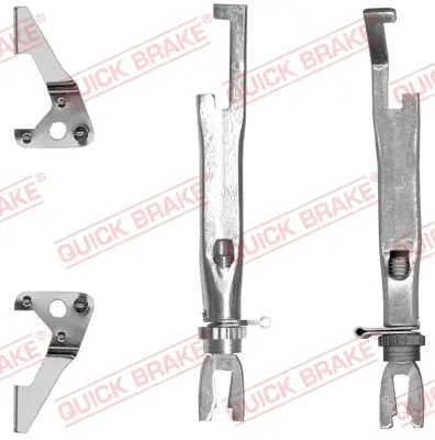 Nachsteller-Satz, Trommelbremse Hinterachse QUICK BRAKE 102 53 011
