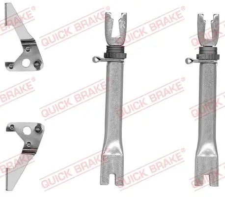 Nachsteller-Satz, Trommelbremse Hinterachse QUICK BRAKE 102 53 025 Bild Nachsteller-Satz, Trommelbremse Hinterachse QUICK BRAKE 102 53 025