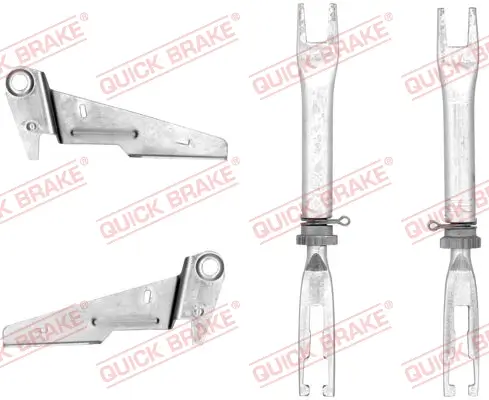 Nachsteller-Satz, Trommelbremse Hinterachse QUICK BRAKE 102 53 026 Bild Nachsteller-Satz, Trommelbremse Hinterachse QUICK BRAKE 102 53 026