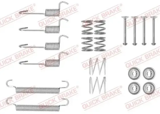 Zubehörsatz, Feststellbremsbacken QUICK BRAKE 105-0008 Bild Zubehörsatz, Feststellbremsbacken QUICK BRAKE 105-0008