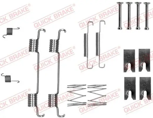 Zubehörsatz, Feststellbremsbacken QUICK BRAKE 105-0023 Bild Zubehörsatz, Feststellbremsbacken QUICK BRAKE 105-0023