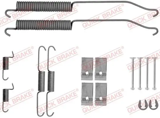 Zubehörsatz, Bremsbacken QUICK BRAKE 105-0036