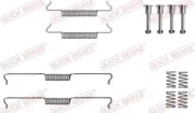 Zubehörsatz, Feststellbremsbacken Hinterachse QUICK BRAKE 105-0041