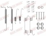 Zubehörsatz, Bremsbacken Hinterachse QUICK BRAKE 105-0043