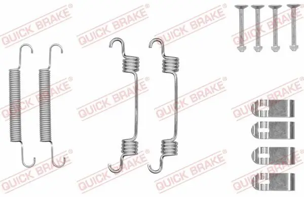 Zubehörsatz, Feststellbremsbacken Hinterachse QUICK BRAKE 105-0044