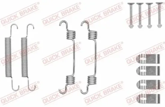 Zubehörsatz, Feststellbremsbacken Hinterachse QUICK BRAKE 105-0044 Bild Zubehörsatz, Feststellbremsbacken Hinterachse QUICK BRAKE 105-0044