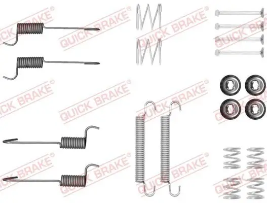 Zubehörsatz, Feststellbremsbacken QUICK BRAKE 105-0046