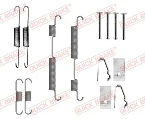 Zubehörsatz, Bremsbacken QUICK BRAKE 105-0054 Bild Zubehörsatz, Bremsbacken QUICK BRAKE 105-0054