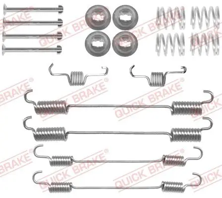 Zubehörsatz, Bremsbacken QUICK BRAKE 105-0057 Bild Zubehörsatz, Bremsbacken QUICK BRAKE 105-0057