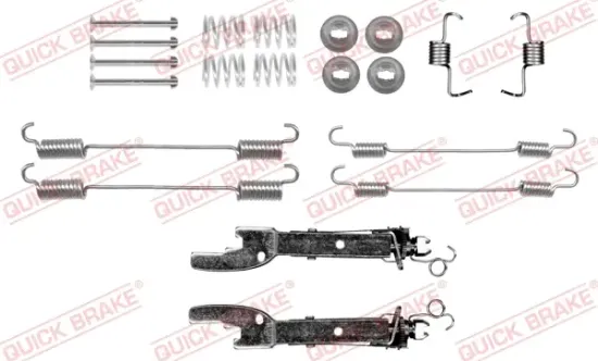 Zubehörsatz, Bremsbacken Hinterachse QUICK BRAKE 105-0059S Bild Zubehörsatz, Bremsbacken Hinterachse QUICK BRAKE 105-0059S