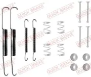 Zubehörsatz, Bremsbacken Hinterachse QUICK BRAKE 105-0510