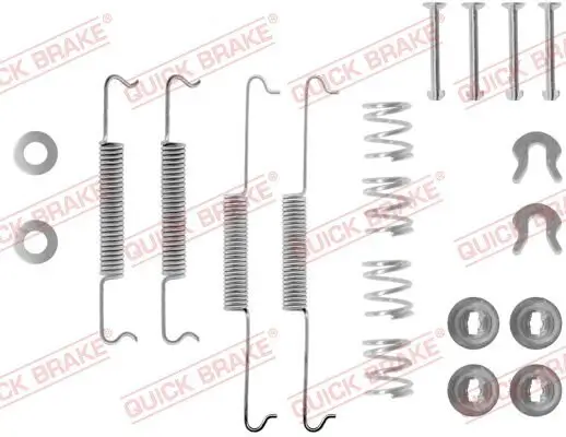 Zubehörsatz, Bremsbacken QUICK BRAKE 105-0522