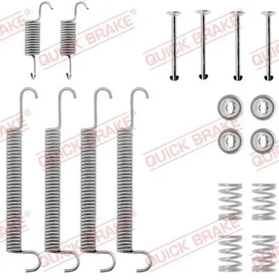 Zubehörsatz, Bremsbacken Hinterachse QUICK BRAKE 105-0559