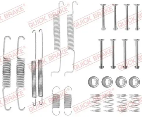 Zubehörsatz, Bremsbacken QUICK BRAKE 105-0569 Bild Zubehörsatz, Bremsbacken QUICK BRAKE 105-0569