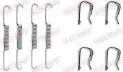 Zubehörsatz, Bremsbacken Hinterachse QUICK BRAKE 105-0595