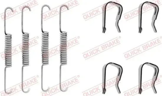 Zubehörsatz, Bremsbacken Hinterachse QUICK BRAKE 105-0595 Bild Zubehörsatz, Bremsbacken Hinterachse QUICK BRAKE 105-0595