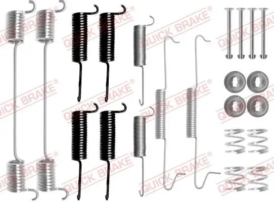 Zubehörsatz, Bremsbacken QUICK BRAKE 105-0648 Bild Zubehörsatz, Bremsbacken QUICK BRAKE 105-0648