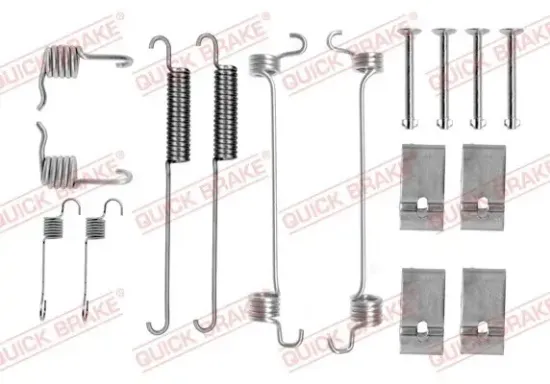 Zubehörsatz, Bremsbacken QUICK BRAKE 105-0677 Bild Zubehörsatz, Bremsbacken QUICK BRAKE 105-0677