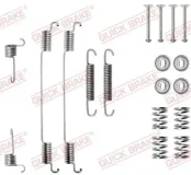 Zubehörsatz, Bremsbacken Hinterachse QUICK BRAKE 105-0682