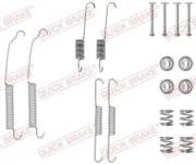 Zubehörsatz, Bremsbacken Hinterachse QUICK BRAKE 105-0701