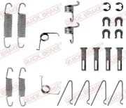 Zubehörsatz, Bremsbacken Hinterachse QUICK BRAKE 105-0703