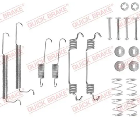 Zubehörsatz, Bremsbacken QUICK BRAKE 105-0709