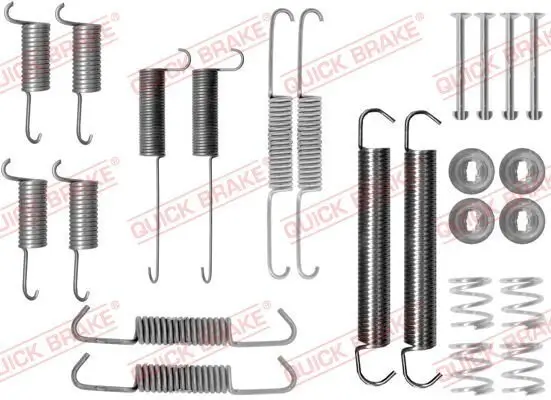 Zubehörsatz, Bremsbacken QUICK BRAKE 105-0712