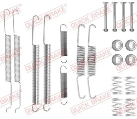 Zubehörsatz, Bremsbacken QUICK BRAKE 105-0726 Bild Zubehörsatz, Bremsbacken QUICK BRAKE 105-0726