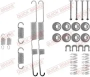 Zubehörsatz, Bremsbacken Hinterachse QUICK BRAKE 105-0733