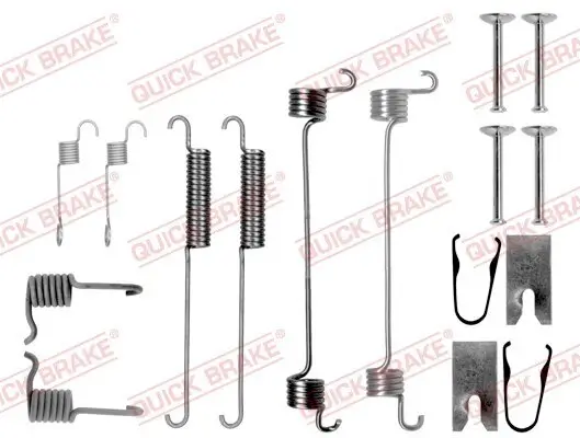 Zubehörsatz, Bremsbacken QUICK BRAKE 105-0749